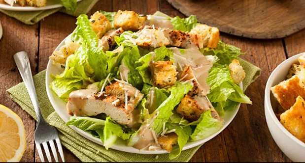 A tasty and packed with nutrition salad recipe with a sweet and sour dressing.